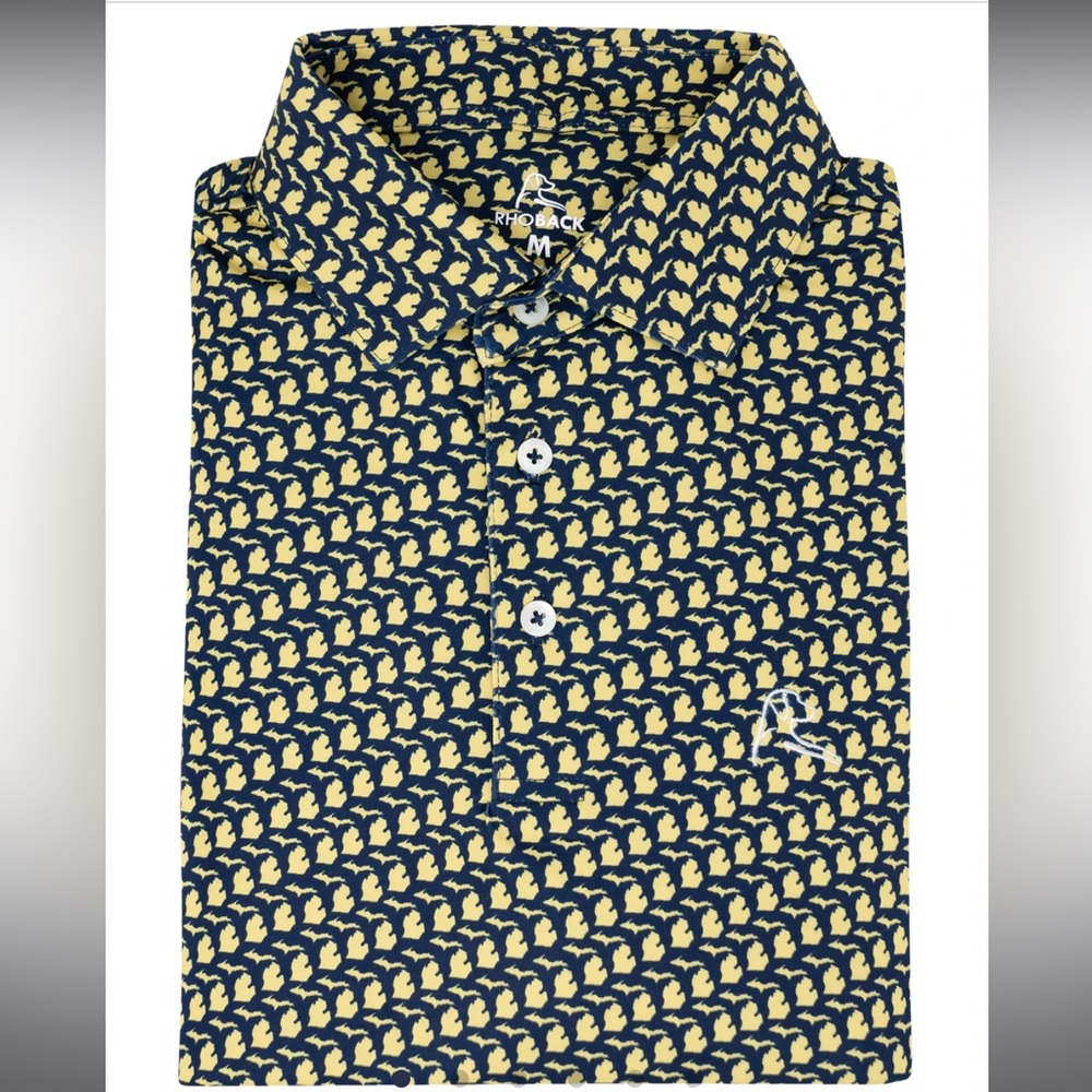 Rhoback golf shirt worn once